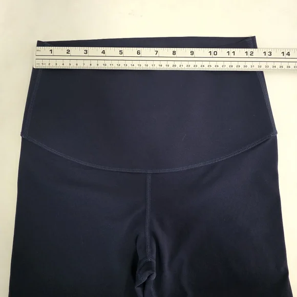Fanka Dark Navy Blue Lift N Curve Leggings Size Large - Picture 6 of 8